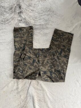 Camo wide leg pants